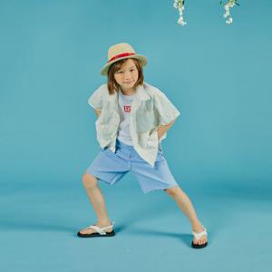 아동복 퍼키 하이 데님 5부 팬츠 F22S27 패션