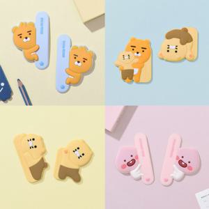 카카오프렌즈 차량 도어가드 춘식이 라이언 어피치 문콕방지 4P