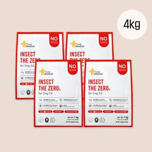 [마이펫닥터] 인섹트더제로 포 독 3.0 강아지 사료 곤충, 1kg, 4ea