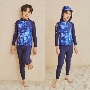 [아이스샌드(아동)]주니어집업래쉬가드세트  BR-77208