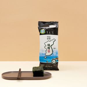 [성경김본사] 대용량 재래 도시락김 50g(80매)x5봉 - 조각김