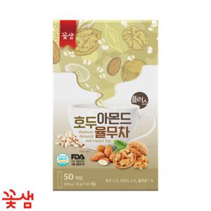 꽃샘 The 호두 아몬드 율무차 플러스 50T