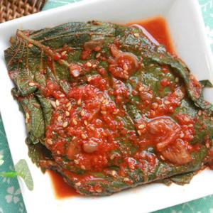 [홈메이드식 안심반찬] 생깻잎양념무침 150g
