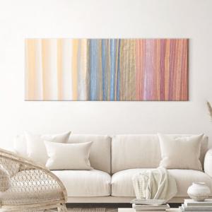 에덴미술 거실 액자 와이드 추상화 컬러풀드림 중형133 x 50cm