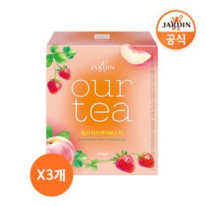 [쟈뎅] 아워티 딸기 피치 루이보스 티 4P X 3EA