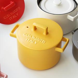 [까사무띠] 토레타 무균열 내열냄비 이중뚜껑 뚝배기 16cm