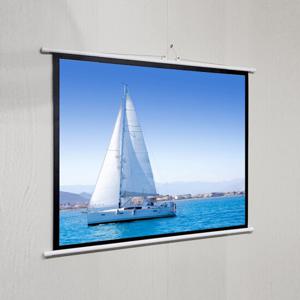 빔 프로젝터 족자봉 영상 스크린 4대3비율 80인치