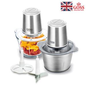 고스 스텐 글라스 초퍼 2L GSC-S2543L 마늘박피기 멀티다지기 전동다지기 마늘다지기 고기다지기 믹서기