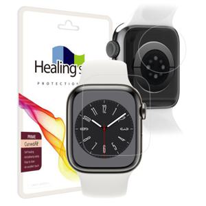 애플워치8 41mm 프라임 고광택 액정보호필름 2매 심박센서 2매