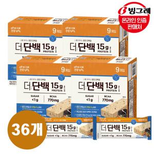 빙그레 더단백 아몬드쿠키 50g x 36개