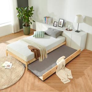 실비아 원목 슈퍼 이단 공주 슬라이딩 초등 학생 어린이 침대