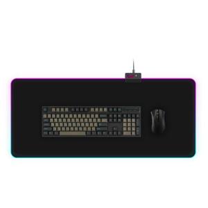 태리 V6 RGB LED 마우스패드 게이밍 장패드 6mm 대형 13단계 PC 롤 배그