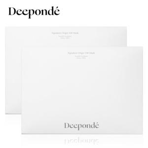 디폰데 시그니처 오리진100 마스크팩 22g 5매 / 흰목이버섯 / 식물성 히알루론산