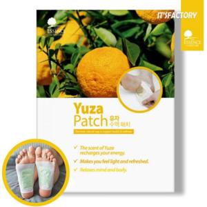 에센스네이쳐 유자 수액 패치 10매 발바닥  발 패치 시트