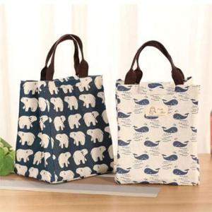 [라일리] Rly 에코백 스타일의 린넨소재로 북유럽st 보냉보온가