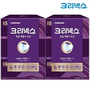 [땡큐온]크리넥스 보습에센스로션 3겹각티슈 150매 3입 x2팩