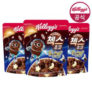 켈로그 첵스초코 문앤스타 420g x 3개