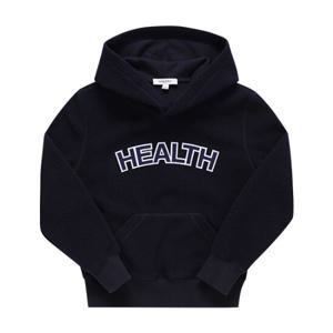 스포티앤리치 HO664NA NAVY SHERPA 크롭 여성 후드티