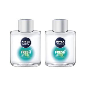 Nivea 니베아 남성용 프레쉬 킥 애프터 쉐이브 로션 100ml 2팩