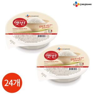 CJ 햇반 210g x 24개