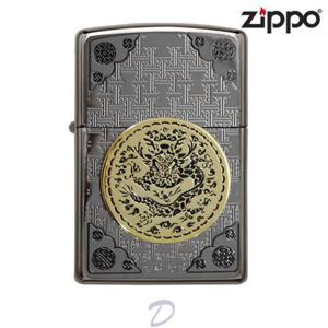 ZIPPO 지포라이터 왕의 곤룡포 황금 용 THE KING 1BK