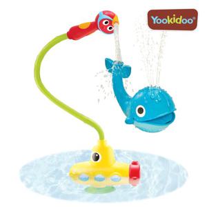 [유키두] 뿜뿜 고래 잠수함 샤워기 40142