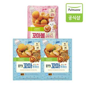 [풀무원] 꼬마 볼새우까스X1봉+돈까스X2봉_총3봉