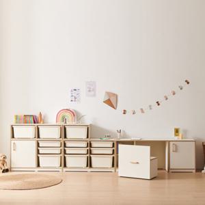 스코나 맨자노 560 모듈 바구니 도어 수납장 책상 6종세트