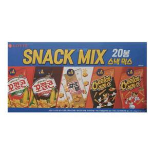 코스트코 롯데 스낵모음 1384g_20팩