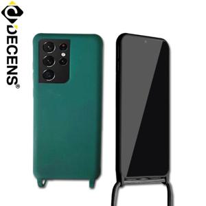 데켄스 갤럭시S23울트라 소프트 목걸이 스트랩 케이스 M720