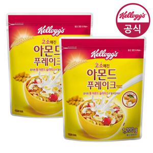 켈로그 시리얼 아몬드 푸레이크 1200g x 2개