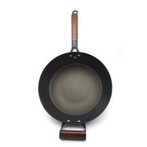 [무케]지스페로 무쇠주물궁중팬/웍(우드) 30cm