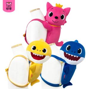 [핑크퐁]핑크퐁 아기상어 상어가족 인형 배낭 택1 유아백팩
