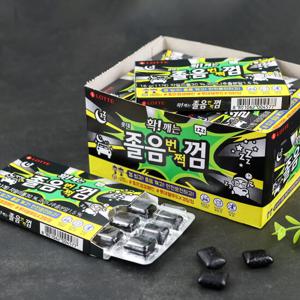 롯데제과 롯데껌 졸음번쩍껌 16g (11개) x 12