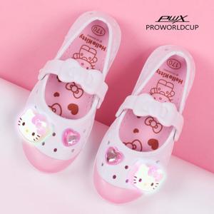 [프로월드컵]프로월드컵 키즈 헬로키티 보니2 라이팅 실내화(WT)