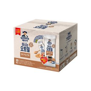 퀘이커 마시는 오트밀 귀리미숫가루 (20봉입)