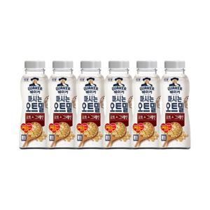 퀘이커 마시는 오트밀 오트&그레인 50g X6개