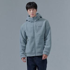 [체이스컬트]공용 폴라폴리스 보아 본딩 후드집업-CFZU4302D0D