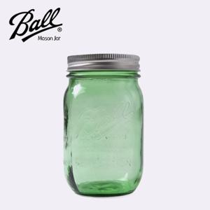 볼 트렌디한 메이슨자 퍼펙션 그린 유리병 쿼터 950ml 1p