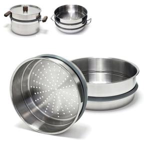 국내산 키친아트 304스텐 찜기 28cm 찜판 스티머 다용도
