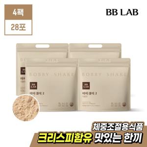 [비비랩]바비쉐이크 곡물맛 4팩(28포) 한끼식사대용 프로틴