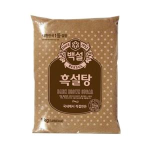 [백설] 흑설탕 1kg