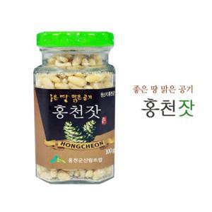 [홍천군산림조합] 좋은땅 맑은공기 홍천잣100g(병)