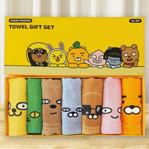 카카오프렌즈 30수 180g 뱀부타올 세트 답례품 7P