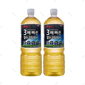 불스원 레인OK 프리미엄 발수코팅 에탄올 워셔 1800ml 2개입