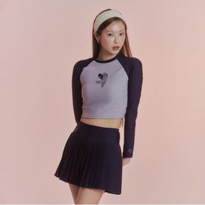 [아레나공식] 디오니 레저 크롭 래쉬가드 A4BL1PQ61GRY