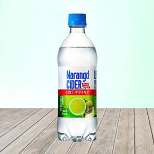 나랑드 사이다 제로 그린애플 500ml x 24pet/음료수