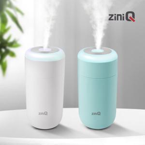 지니큐 LED 무드등 가습기 미니가습기 차량컵홀더형 ZQ-HM300