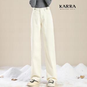 KARRA 스트레이트약기모데님팬츠_A4S0638