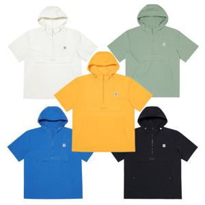 [코닥어패럴] 크로마 브리즈 반팔 후드 아노락 (4 COLOR)